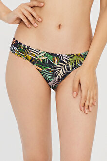 Çok Renkli Blossom Hipkini Bikini Altı