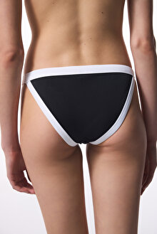 Siyah Gina Extra Super Düşük Bel Bikini Altı_1