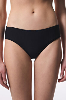 Siyah Mary Hipster Bikini Altı