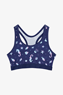Kız Çocuk Mermaid 2in1 Çok Renkli Spor Üst_1
