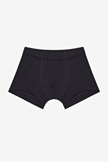 Erkek Çocuk Siyah Solid 3lü Çok Renkli Boxer_1