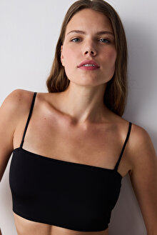 Bandeau Siyah Sütyen