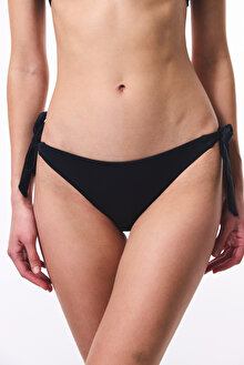Siyah Brazilian Düşük Bel Brazilian Bikini Altı