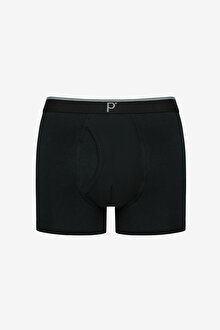 Erkek Siyah Çizgili Çok Renkli 3lü Boxer_1