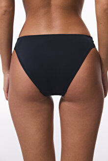 Siyah Düşük Bel Hipkini Bikini Altı_1