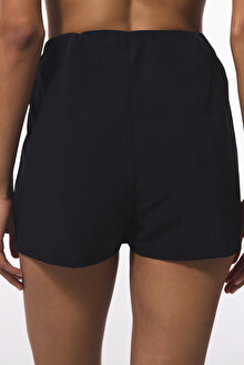 Siyah Skirt Deniz Şortu_1