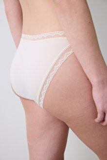 Easy Micro LaceKrem Slip Külot_1