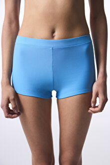 Mavi Bubble Boxer Bikini Altı