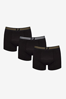 Gold Belt 3lü Çok Renkli Boxer