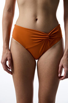 Turuncu New Twist Bikini Altı