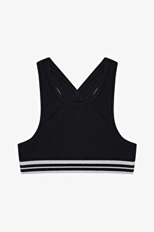 Kız Çocuk Glitter 2li Spor Üst_1