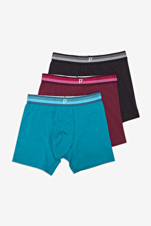 Mix 3lü Çok Renkli Boxer_1
