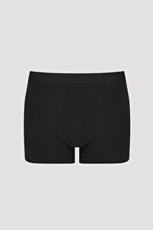 Erkek Basic Black 3'lü Boxer_1