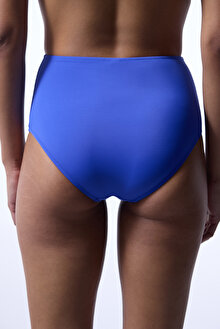 Koyu Mavi High Yüksek Bel Bikini Altı_1