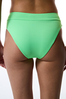 Yeşil V Kesimli Slip Bikini Altı_1