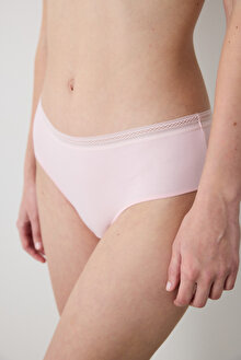 Easy Pamuklu Trim Hipster Pembe Külot