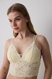 Luna Push Up Açık Sarı Bralet_1