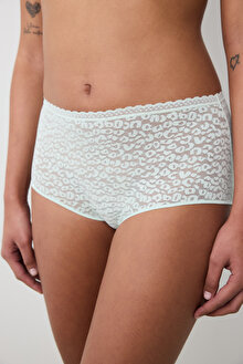 Easy Lace Highwaist Mint Yeşili Slip Külot