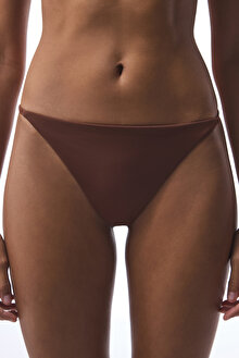 Kahverengi Brazilian Bikini Altı