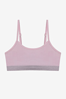 Kız Çocuk Cool Girl 2li Seamless Dikişsiz Çok Renkli Crop Kısa Üst_1