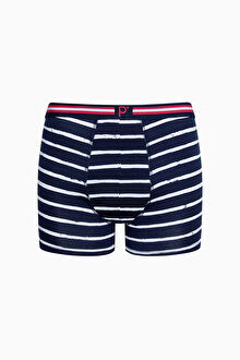 Erkek Blue Sailor 3lü Çok Renkli Boxer_1
