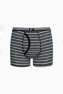 Black Design 3lü Çok Renkli Boxer_1