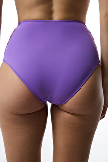 Mor Yüksek Bel Bikini Altı_1