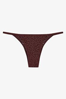 Leo Lace 3lü Çok Renkli Brazilian Külot_1