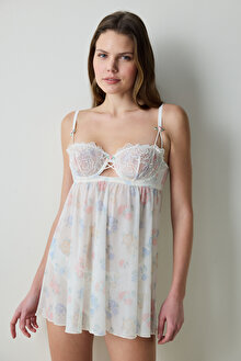 Broderie Ekru Babydoll