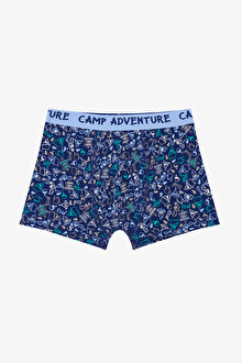 Erkek Çocuk Camping Çok Renkli 2li Boxer_1