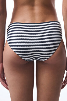Marbel Hipster Çizgili Bikini Altı_1