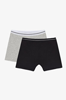 Kız Çocuk Basic 2 li Boxer