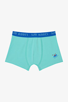 Erkek Çocuk Surf Buddies Çok Renkli 2'li Boxer_1