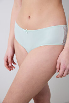 Cheeky Lace Dantel Mint Yeşili Hipster Külot