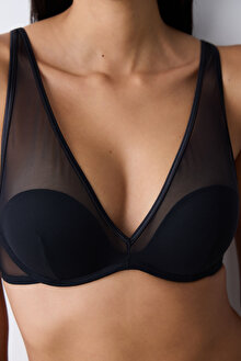 Bella Push Up Siyah Sütyen_1