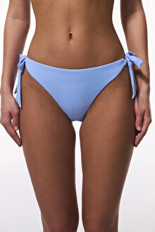 Açık Mavi Düşük Bel Brazilian Bikini Altı
