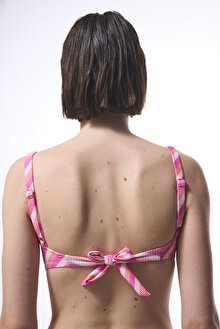 Çizgili Sura Bra Bikini Üstü_1