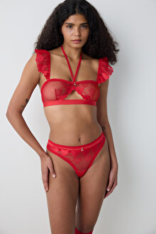 Bandeau Kırmızı Sütyen - Penti Loves Paris Koleksiyonu_1