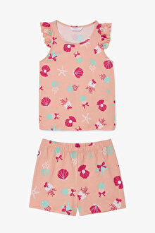 Kız Çocuk Keep Our Ocean 2li Pijama Takımı