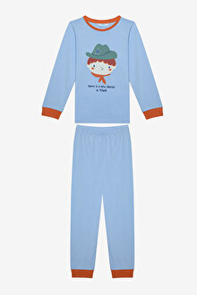 Erkek Çocuk New Sheriff 2li Çok Renkli Pijama Takımı_1
