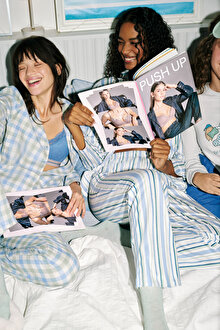 Day Off Açık Yeşil Gömlek Pantolon Pijama Takımı