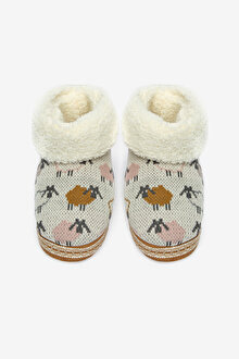 Tricot Soft Beyaz Ev Botu