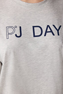 Pj Day Şortlu Pijama Takımı_1
