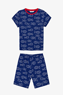 Erkek Çocuk Fish Pijama Takımı_1