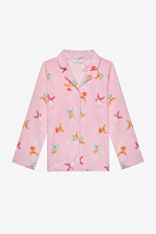Kız Çocuk Fairy Gömlek Pijama Takımı_1