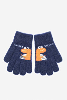 Erkek Çocuk Dino Renkli Eldiven