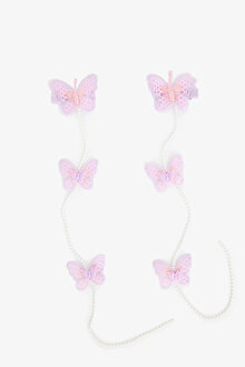 Kız Çocuk Butterfly Lila Toka