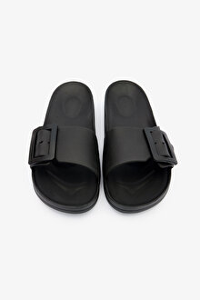 Big Buckle Siyah Terlik