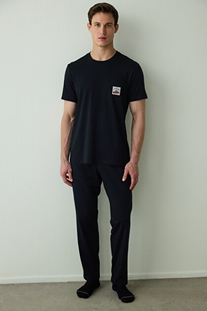 CAR PANT SET, L, BK3 SIYAH