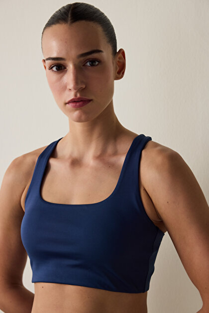 İndigo Orta Destek Join Spor Sütyeni